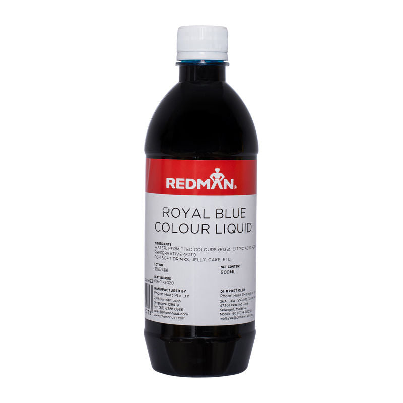 Redman Royal Blue Colour Liquid - 500 Ml