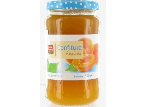 Belle France Apricot Reduced Sugar Jam  - 335 G