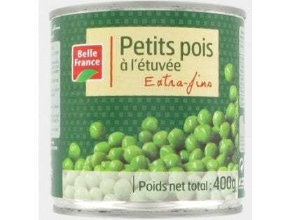 Belle France Extra Fine Garden Peas  - 400 G