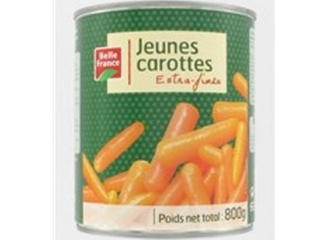 Belle France Extra Fine Young Carrots  - 800 G