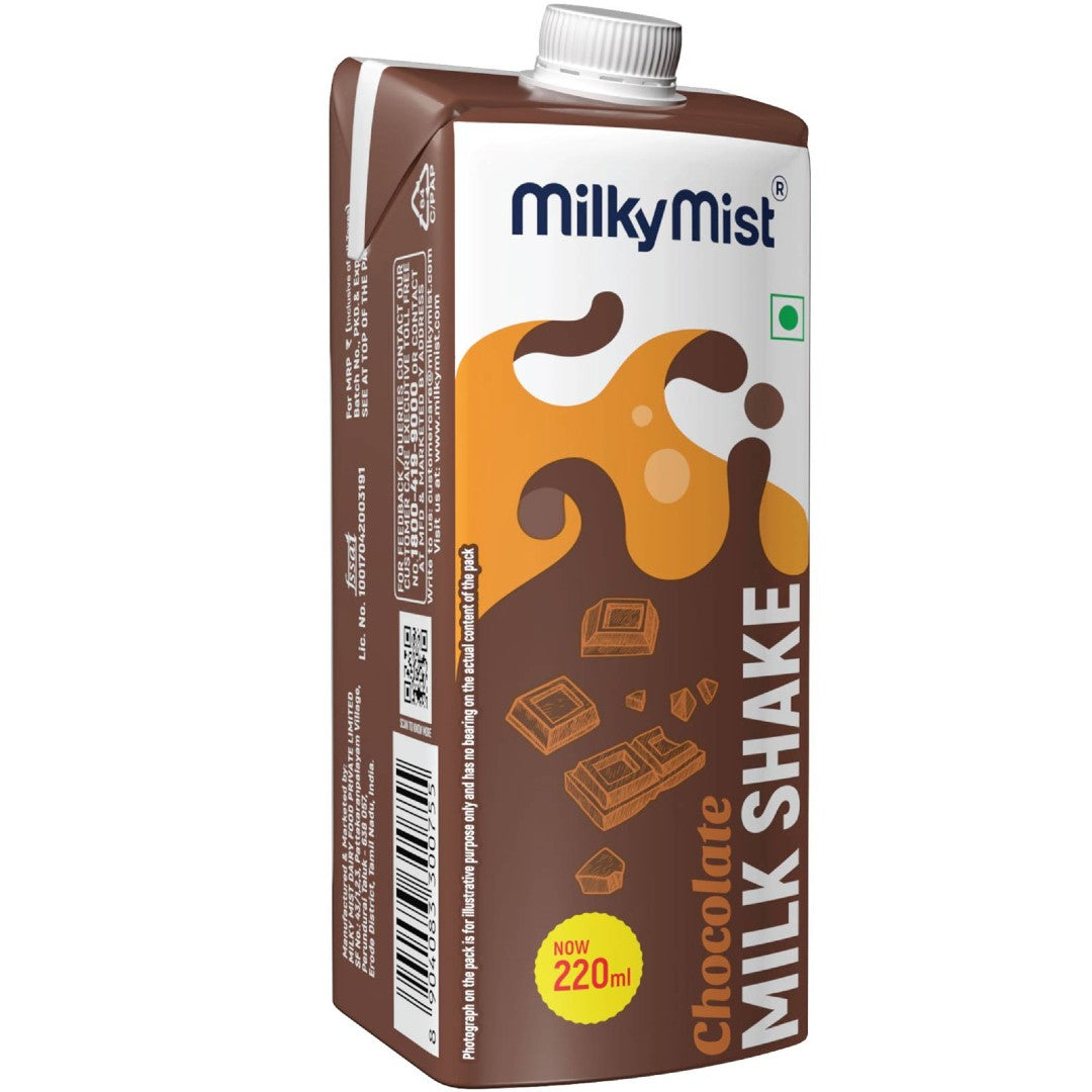 Milky Mist Milk Shake Chocolate - 4 x 220 ml