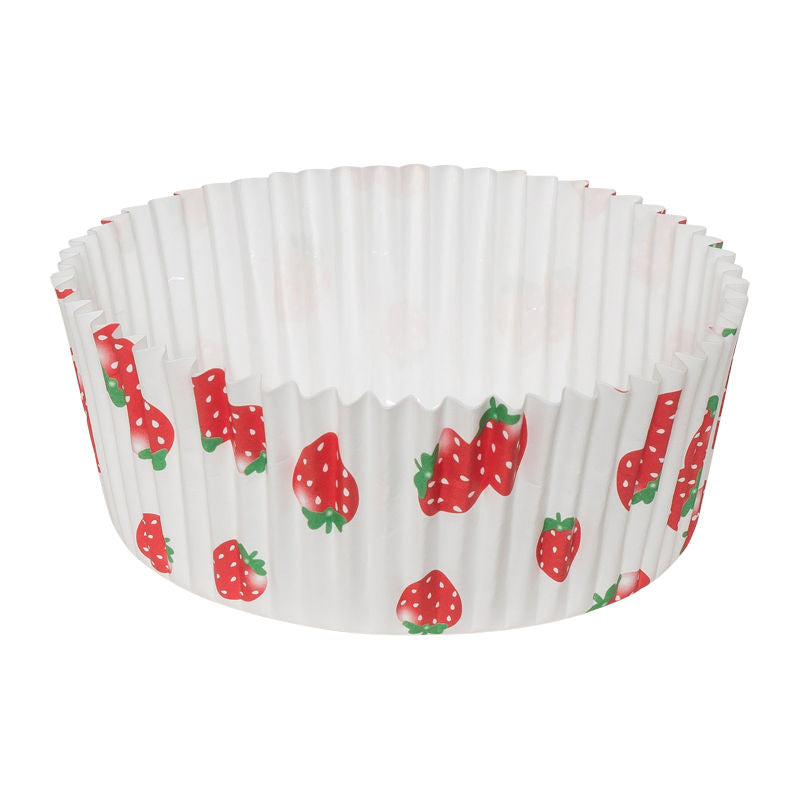 Redman Baking Cases Pet Strawberry 78X34Mm - 200 Pc