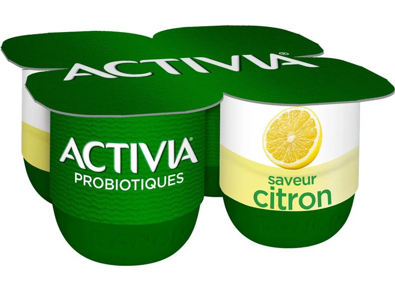Danone Activia Lemon Yogurt  - 125 G