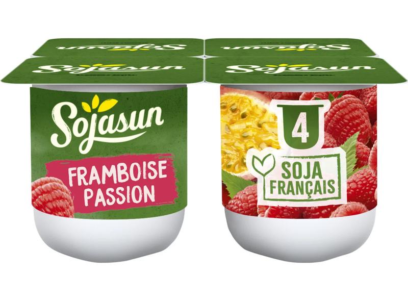 Triballat Sojasun Rasp Passion Yogurt  - 100 G