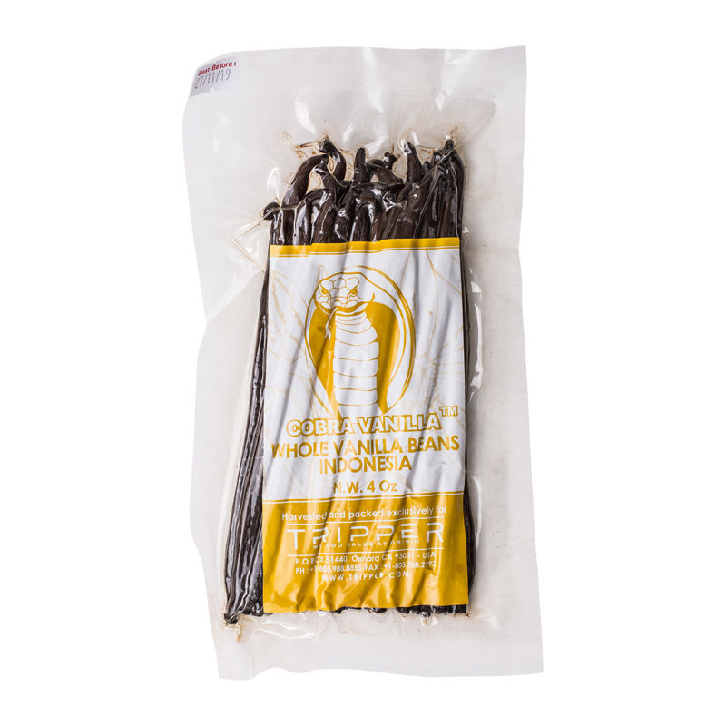 Cobra Vanilla Bean Pod Gourmet  -  4Oz