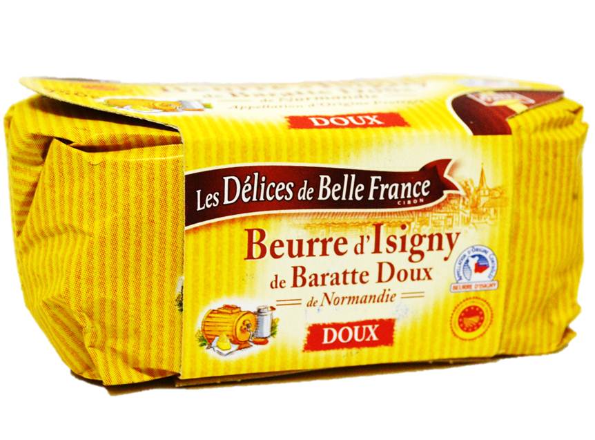 Delice De Belle France Unslated Isigny Butter  - 250 G