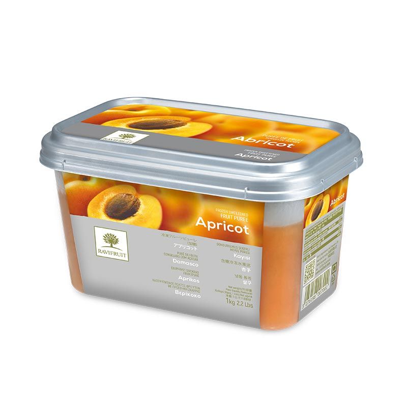 Ravifruit Frozen Apricot Puree 8007  -  1Kg