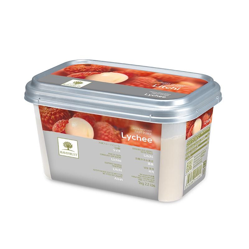 Ravifruit Frozen Lychee Puree 8214  -  1Kg