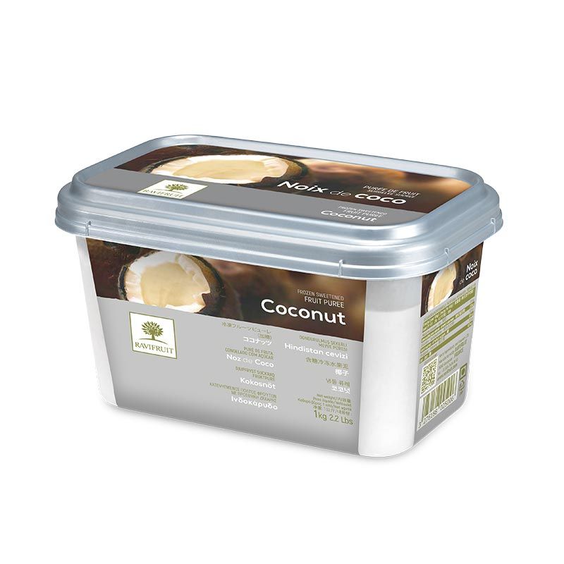 Ravifruit Frozen Coconut Puree 8025  -  1Kg