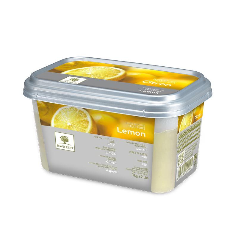 Ravifruit Frozen Lemon Puree 8022  -  1Kg