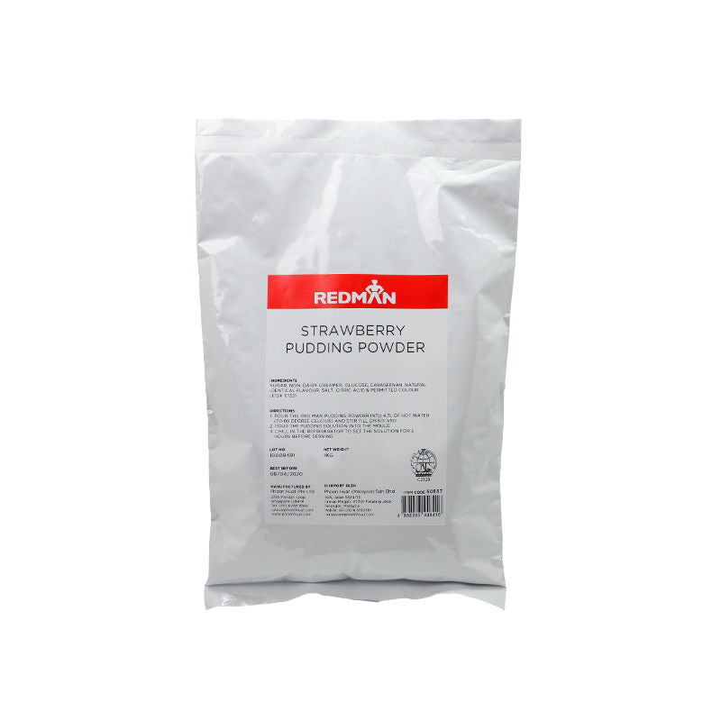 Redman Strawberry Pudding Powder - 1 Kg