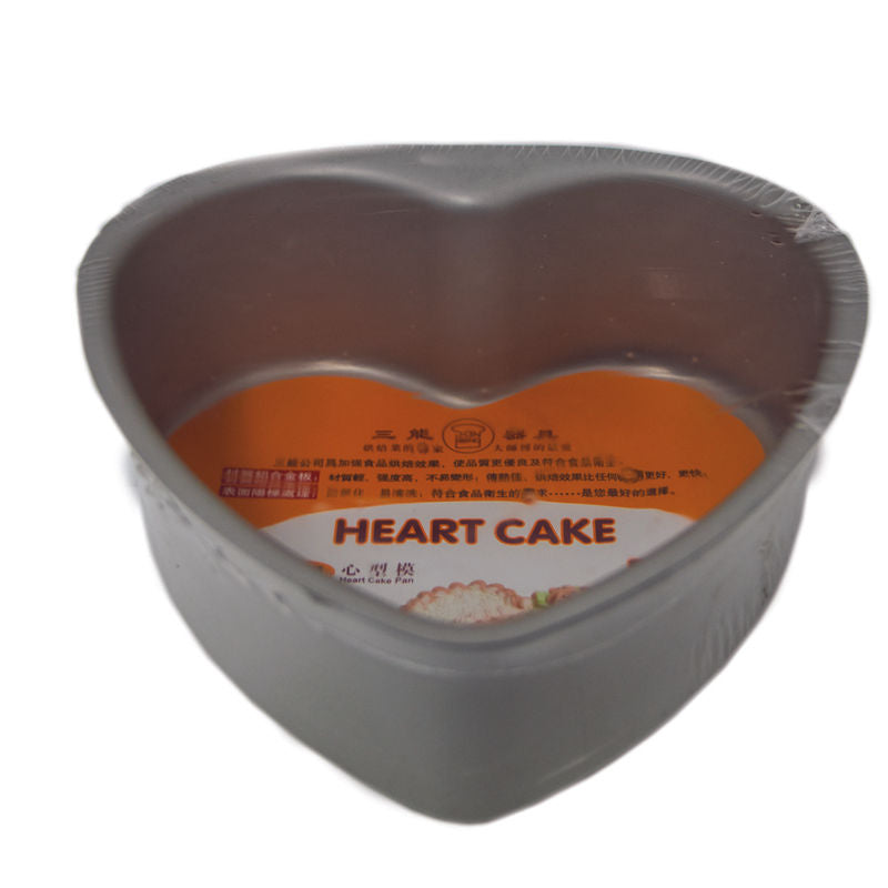 Sanneng 6" Heart Shaped Anodized Cake Mould Sn6854 - 1 Pc