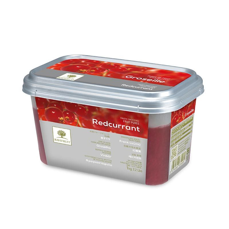 Ravifruit Frozen Red Currant Puree 8035  -  1Kg