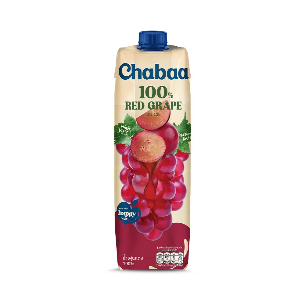 Chabaa 100 % Red Grape Juice - 1 L