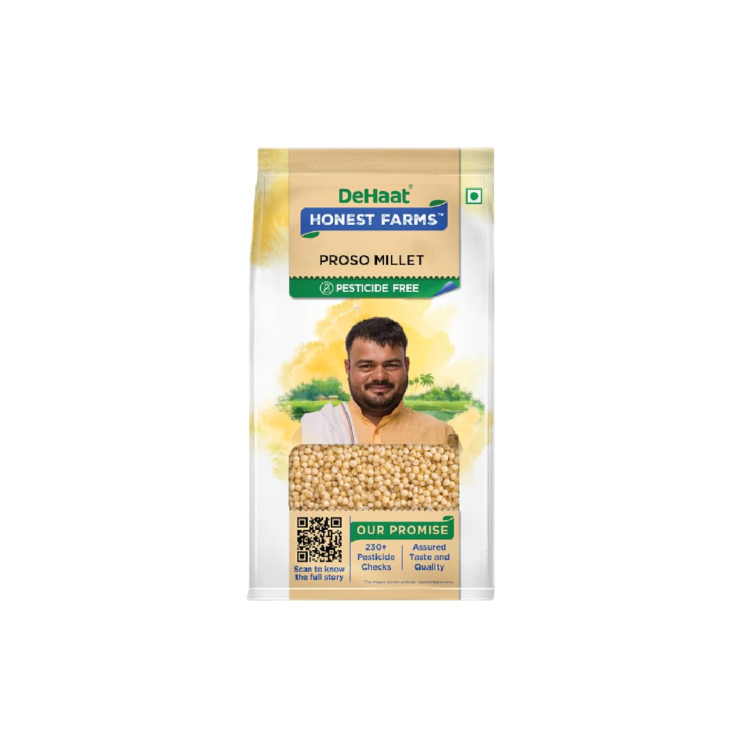 DeHaat Honest Farms Pesticide Free Proso Millet (Pani Varagu) - 500 g