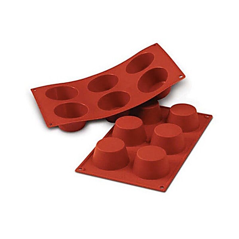 Silikomart Silicon Mould Sf023 Medium Muffn 30.023.00.0060 - 1 Pc