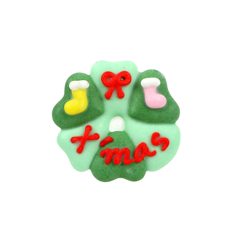 Redman Christmas Icing Wreath 37X37Mm 1618 - 1 Pc