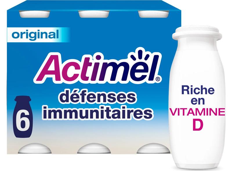 Danone Actimel Plain Probiotic Drink  - 00Ml