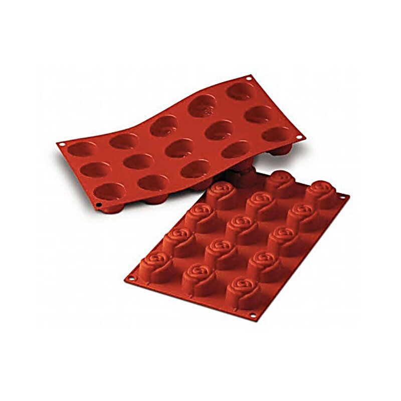 Silikomart Silicon Mould Small Roses Sf074 30.074.00.0060 - 1 Pc