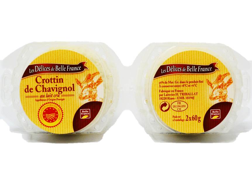 Delice De Belle France Chavignol Crottin Cheese  -  60 G