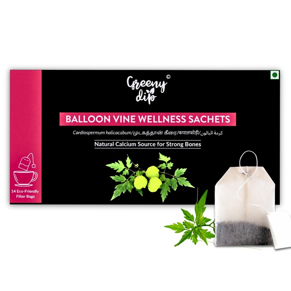 Greeny Dip Soup Balloon Vine Wellness Sachets (14-Day Pack) - 1 Box