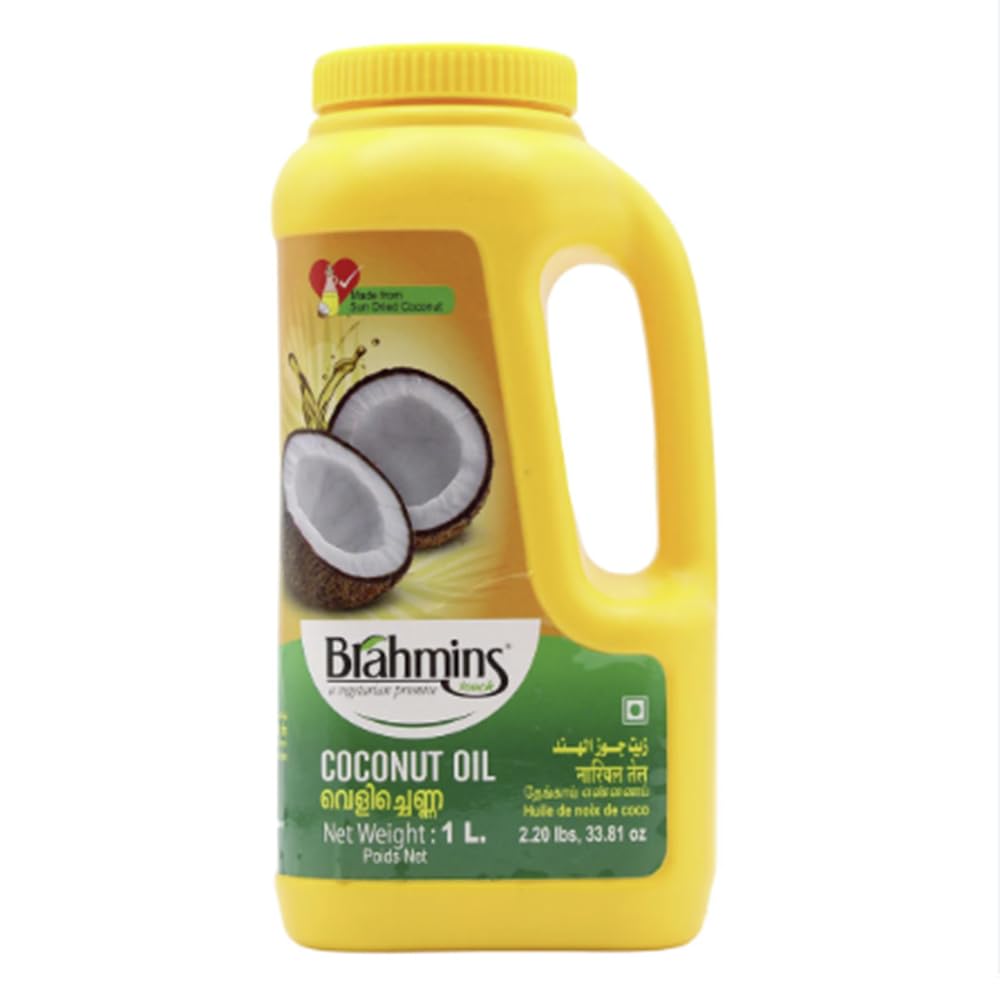 Brahmins 100% Pure Roasted Coconut Oil - 1 L