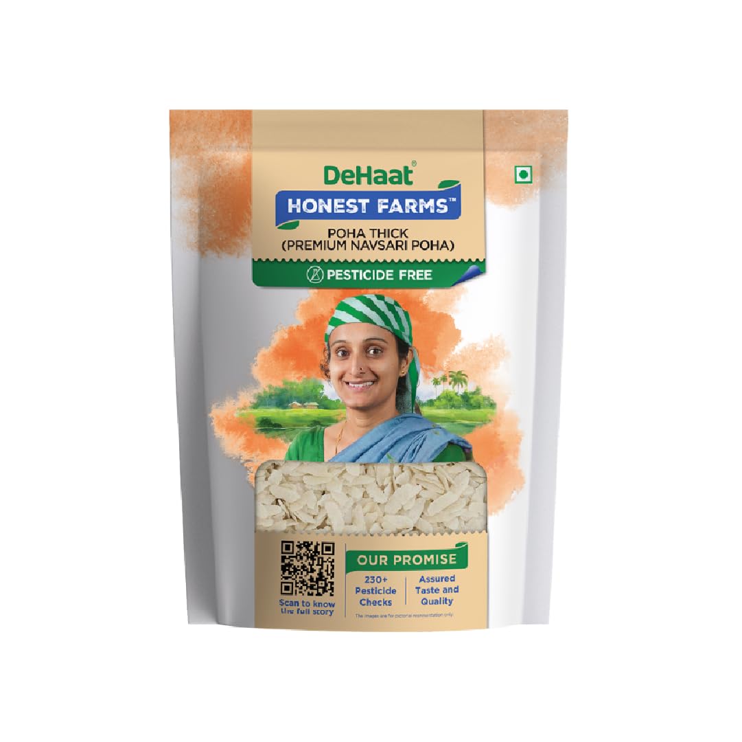 DeHaat Honest Farms Pesticide Free Poha - 500 g