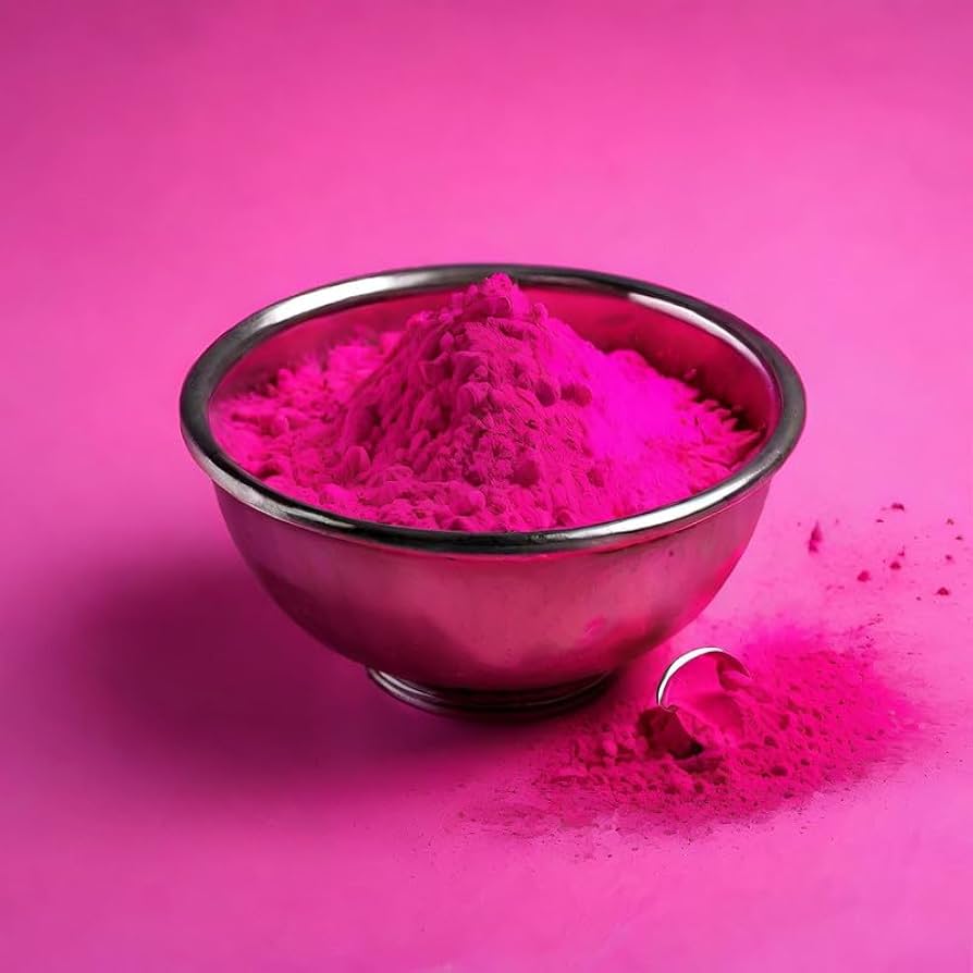 Festive Holi Color 100% Pure Organic Pink Gulal – 100 g