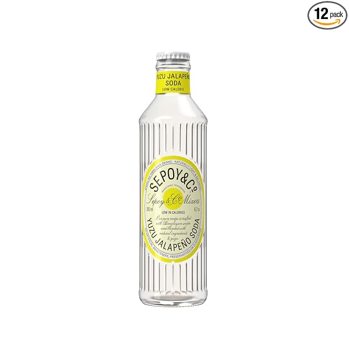 Sepoy & Co Yuzu Jalepeno Soda - 200 ml