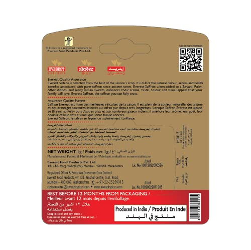 Everest Saffron - 1 g