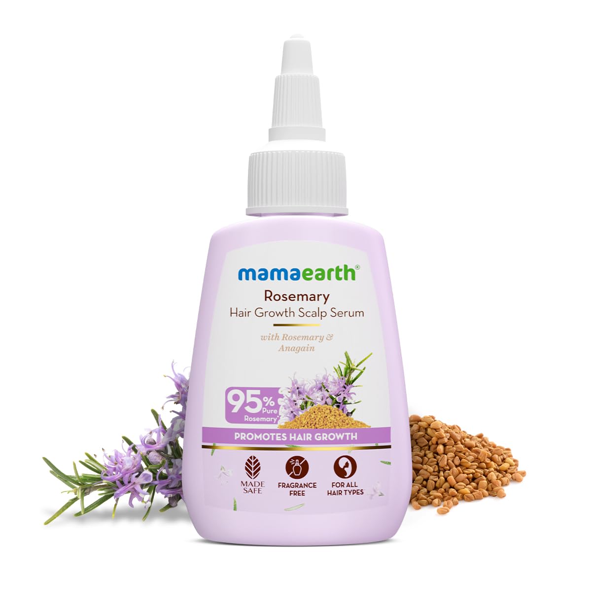 Mamaearth Rosemary Hair Growth Scalp Serum (Certified ORGANIC)- 50 ml