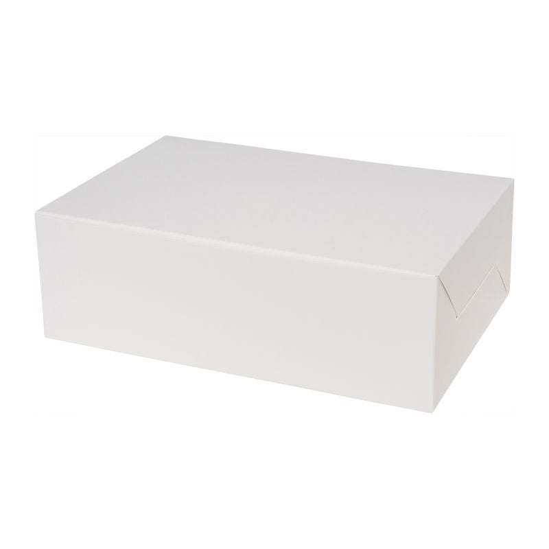 Redman Cake Box Plain White 6X9X3"  - 5Pcs