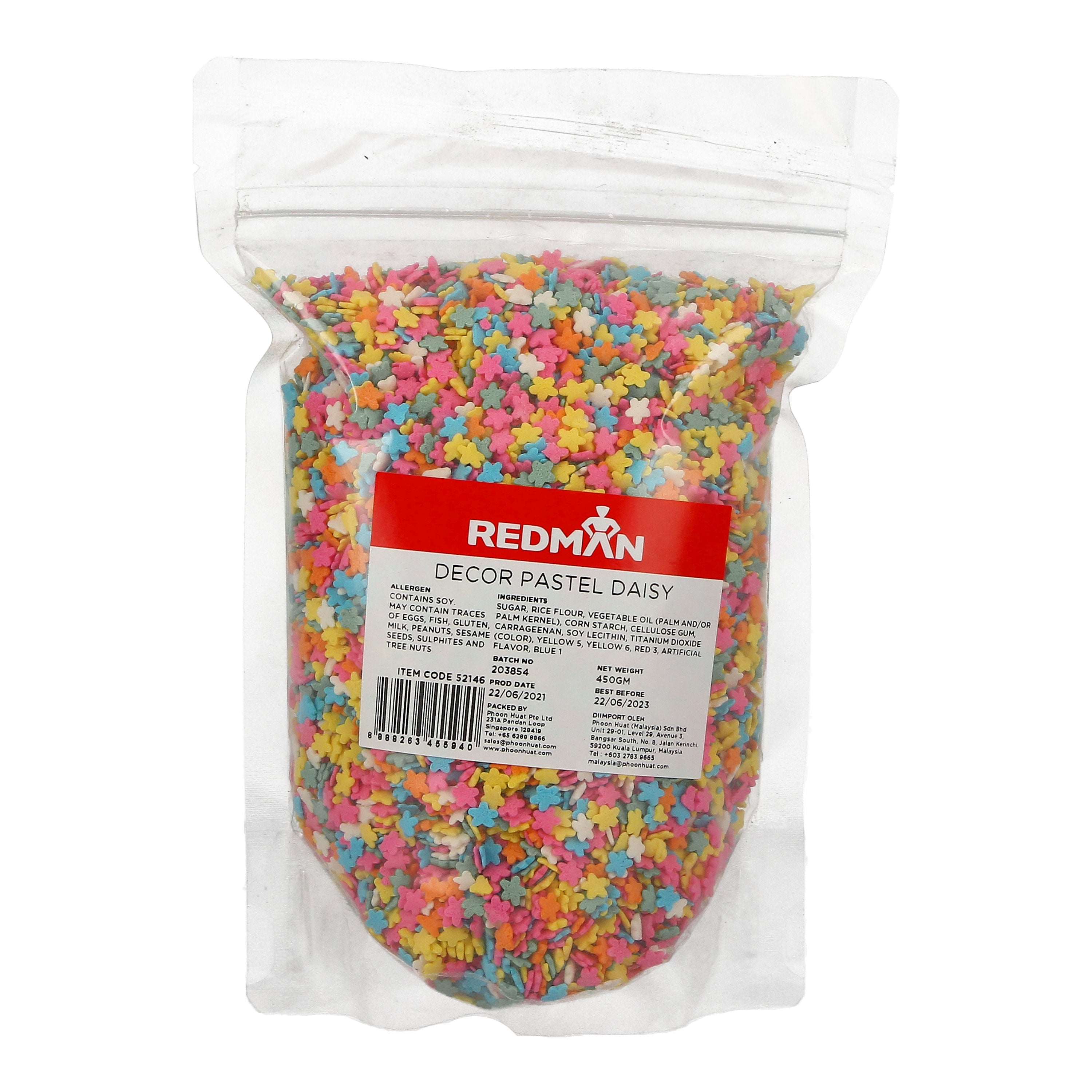 Redman Pastel Daisy Decor - 450 G
