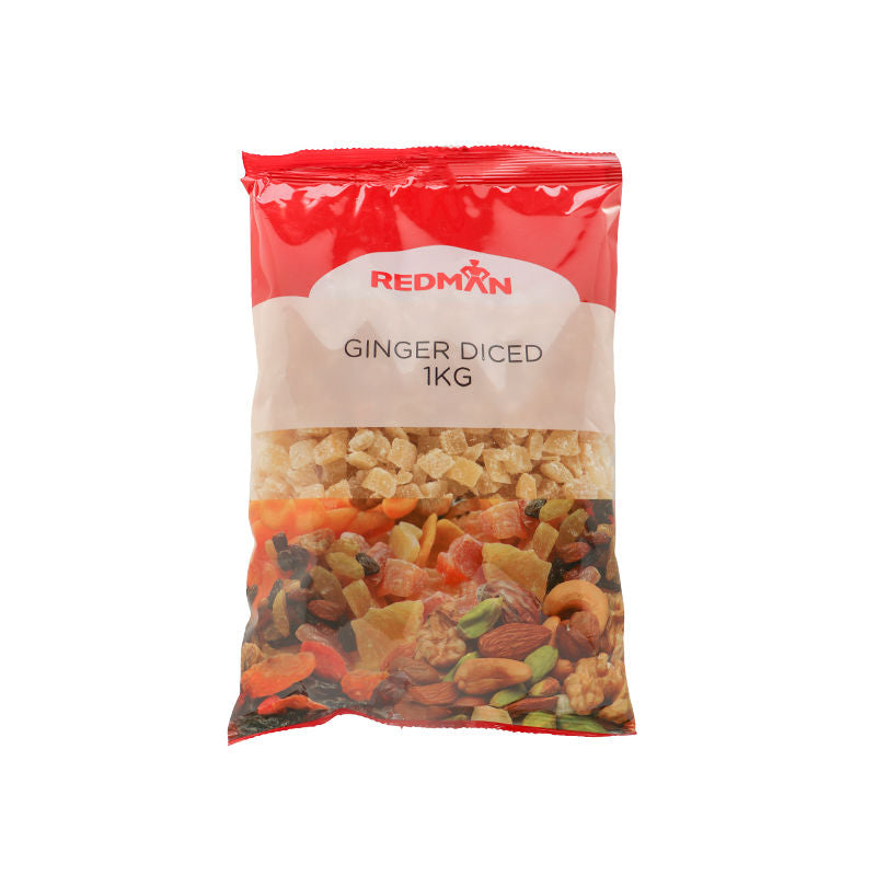 Redman Diced Ginger - 1 Kg