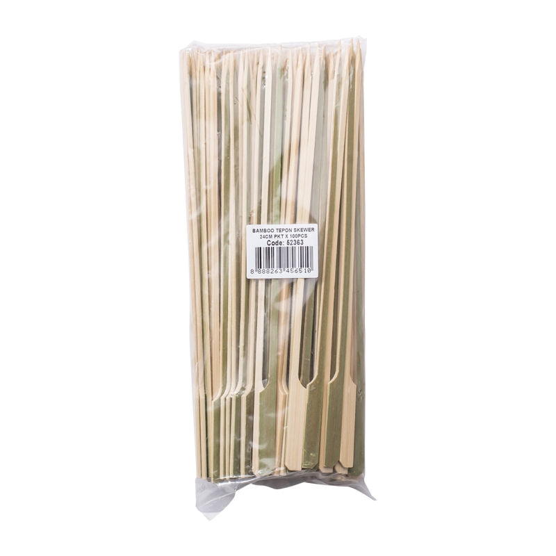 Redman Bamboo Skewer Paddle 24Cm - 100 Pc