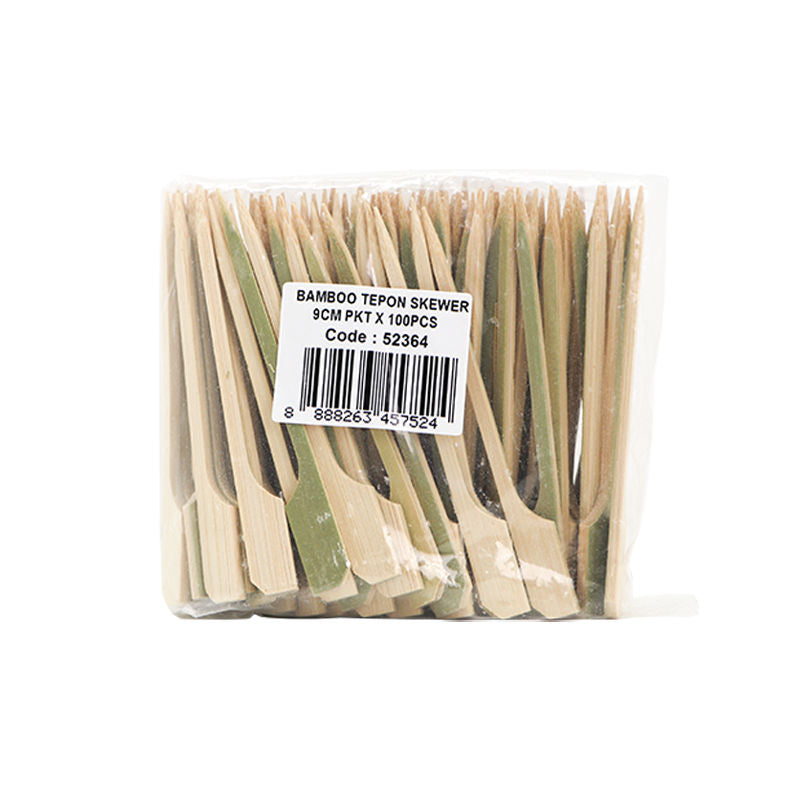 Redman Bamboo Skewer Paddle 9Cm  -100Pc