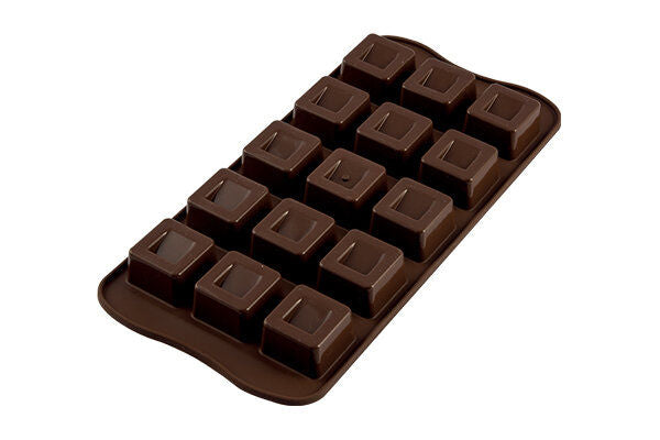 Silikomart Silicon Chocolate Mould Cubo 22.102.77.0065  - 1 Pc