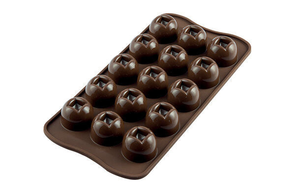 Silikomart Silicon Chocolate Mould Imperial Scg03 22.103.77.0065  - 1 Pc