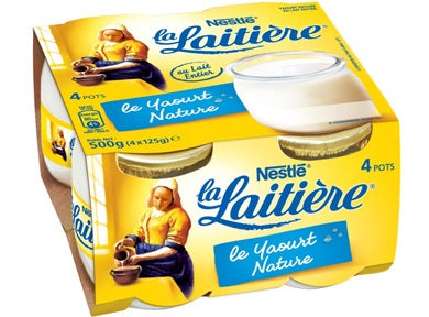 Nestle Plain Yogurt  - 125 G