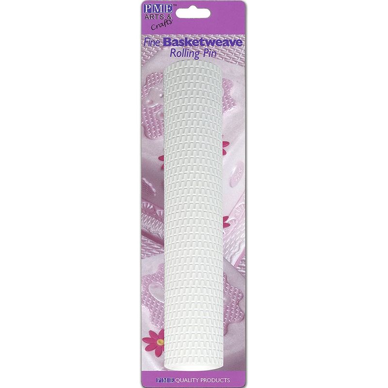 Pme Rolling Pin Fine Basketweave  - 1 Pc