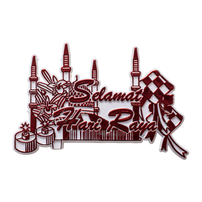 Hari Raya Tag (Red)  - 1 Pc