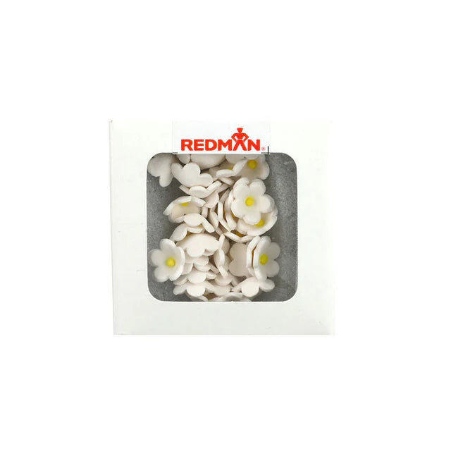 Redman Daisy Button White 12G (Approx. 100Pc) - 1X1 Cm