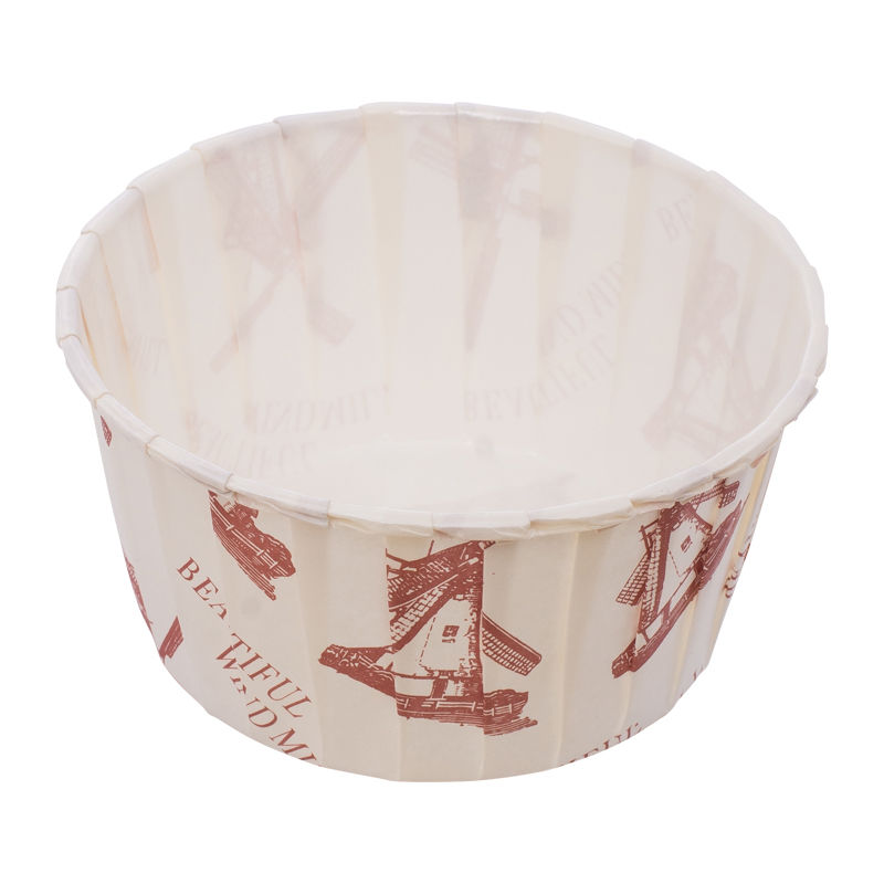 Redman Souffle Baking Case Country Scene 62X40Mm - 50 Pcs