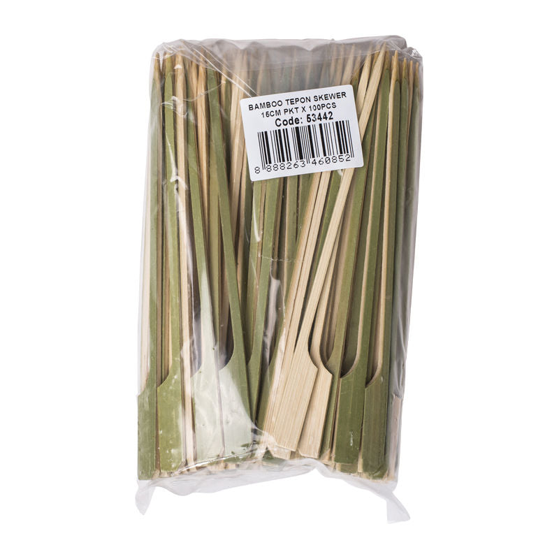 Redman Bamboo Skewer Paddle 15Cm - 100 Pc