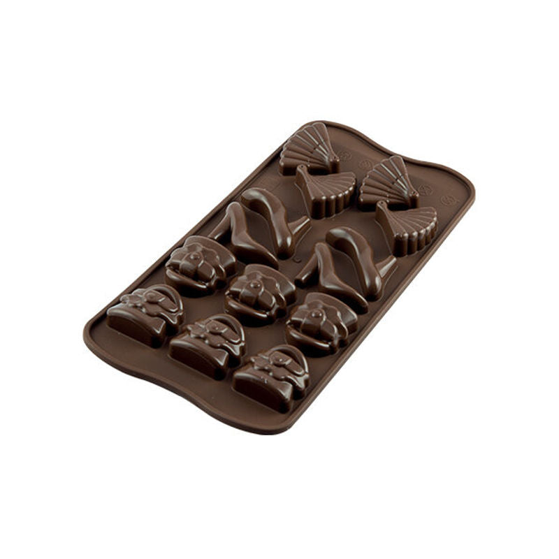 Silikomart Easy Chocolate Silicon Mould- Fasn Scg14  - 1 Pc