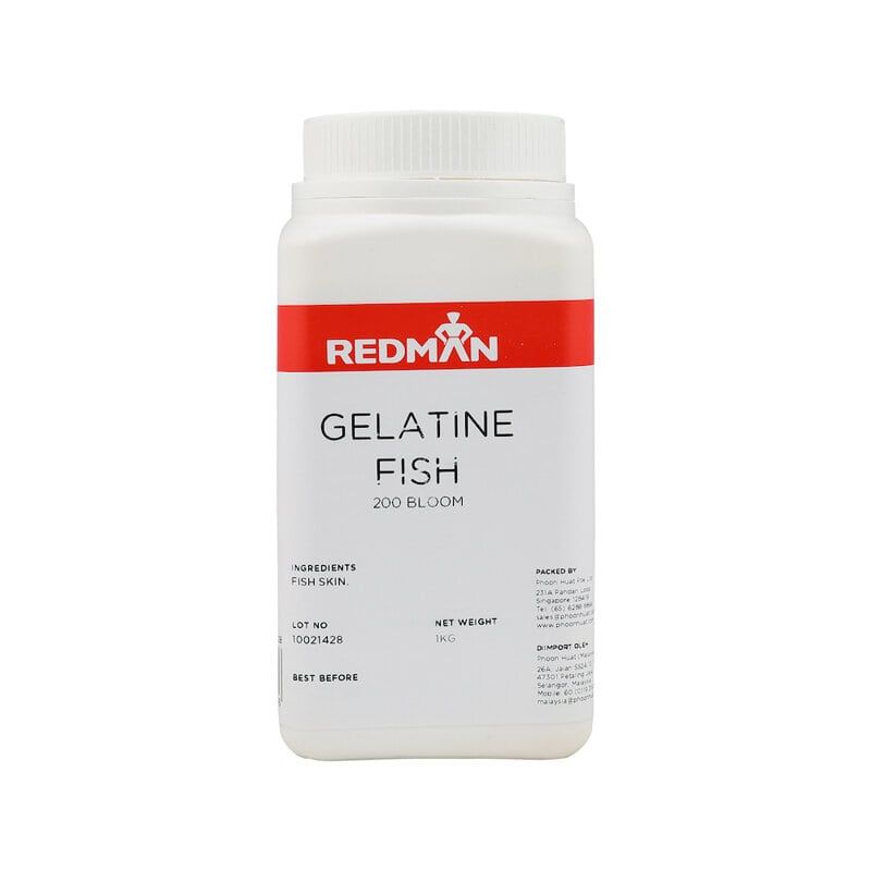 Redman Gelatine Fish 200 Bloom  -  1Kg