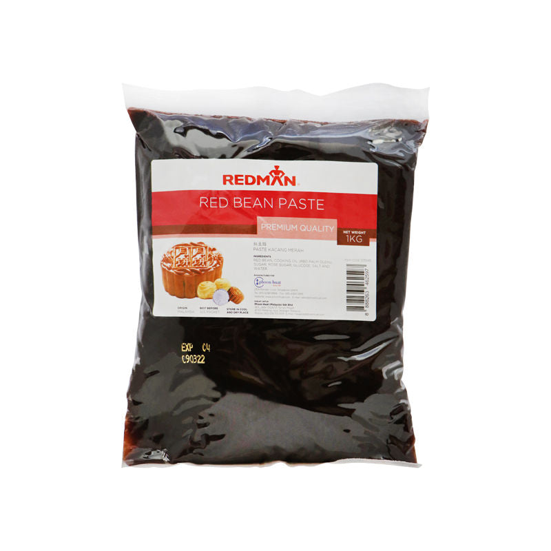 Redman Mooncake Paste- Red Bean  -  1Kg