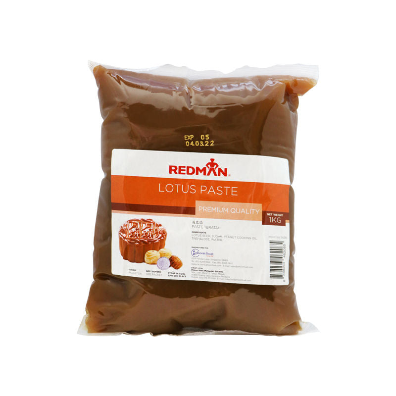 Redman Mooncake Paste Lotus  -  1Kg