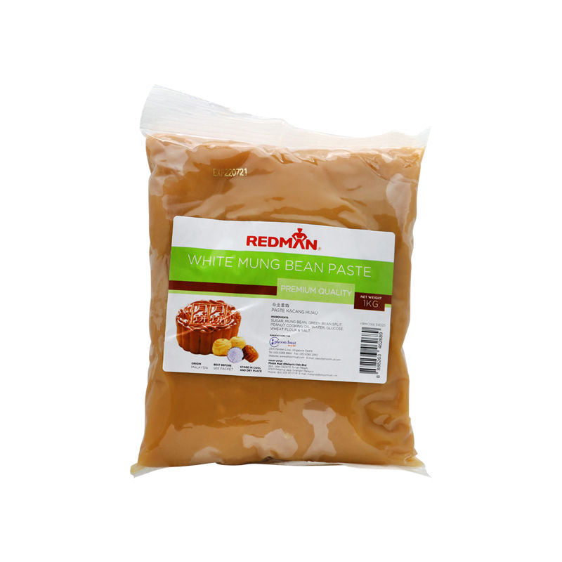 Redman Mooncake Paste White Mung Bean  -  1Kg
