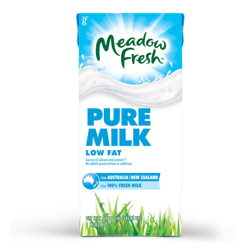Meadow Fresh Uht Low Fat Milk 1.5%  - % 1L